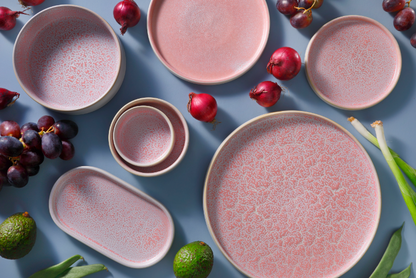 Palmer Bord Coco 26 см Porselein Roze 