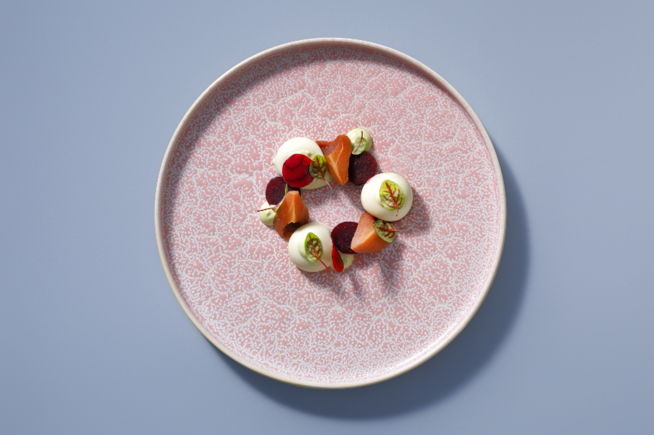 Тарелка Palmer Coco 14,5 см, фарфор, розовый 