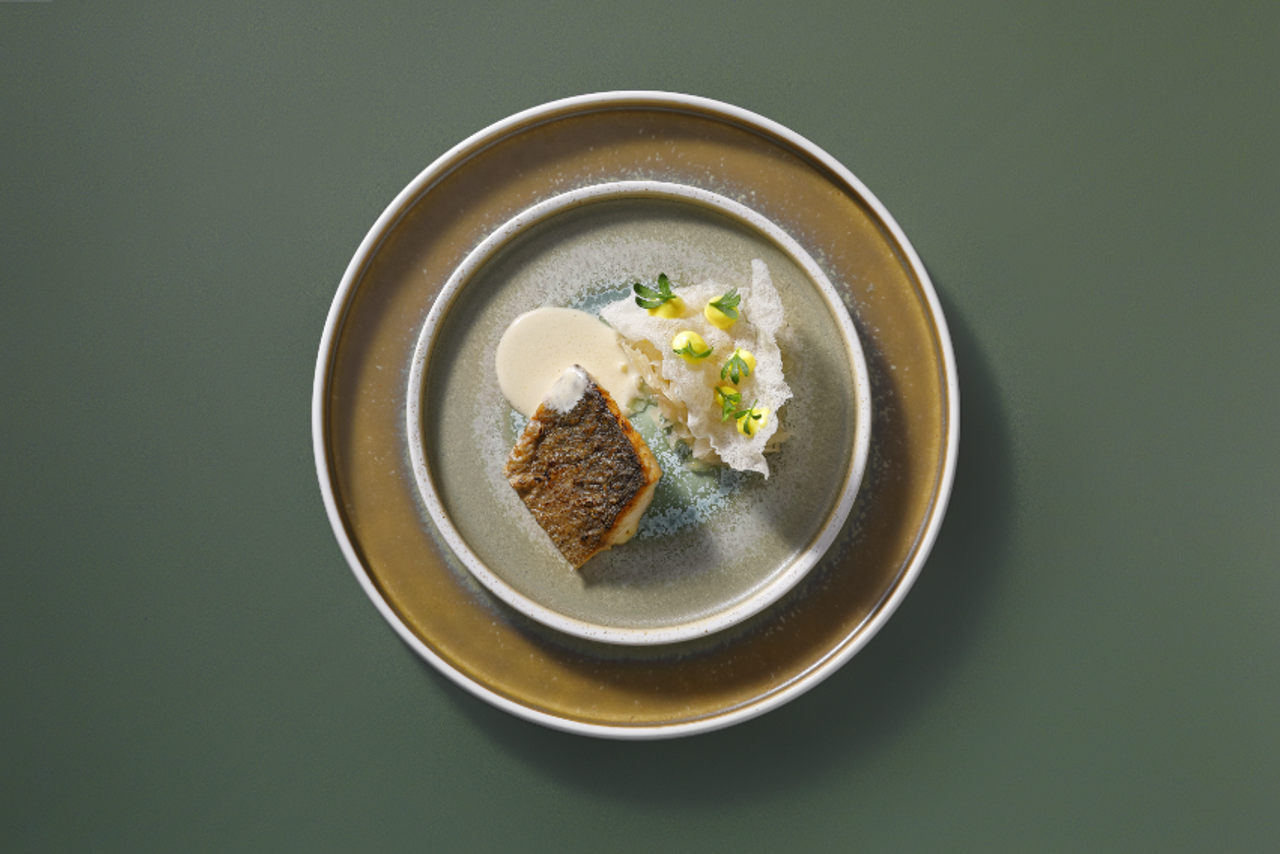 Palmer Bord Coco 26 см Porselein Groen 