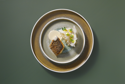 Palmer Bord Coco 26 см Porselein Groen 