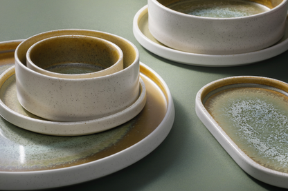 Palmer Bord Coco 26 см Porselein Groen 