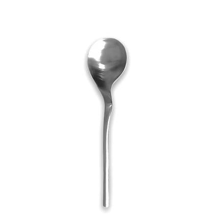 Cookplay Rama Dessert Spoon Silver Matt (16,5x3.5x1,3) SKU: '60004