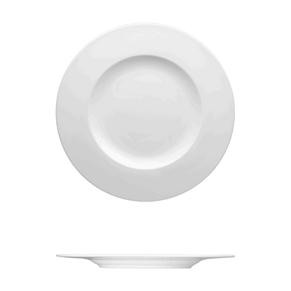 Round Plate Catalog Number: 051 0020 | Dimensions: 9 1/2 in (24 cm)